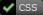 Valid CSS